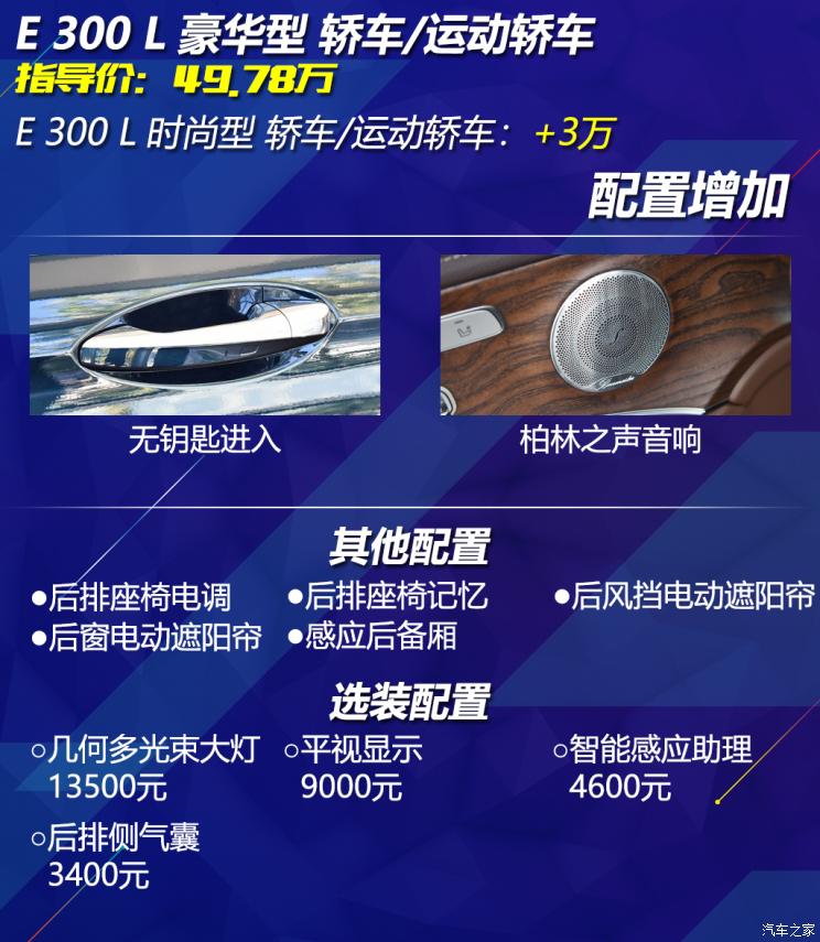 北京奔馳 奔馳E級(jí) 2021款 E 300 L 時(shí)尚型