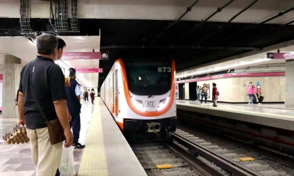 ?墨西哥城地鐵1號(hào)線。中國中車供圖。